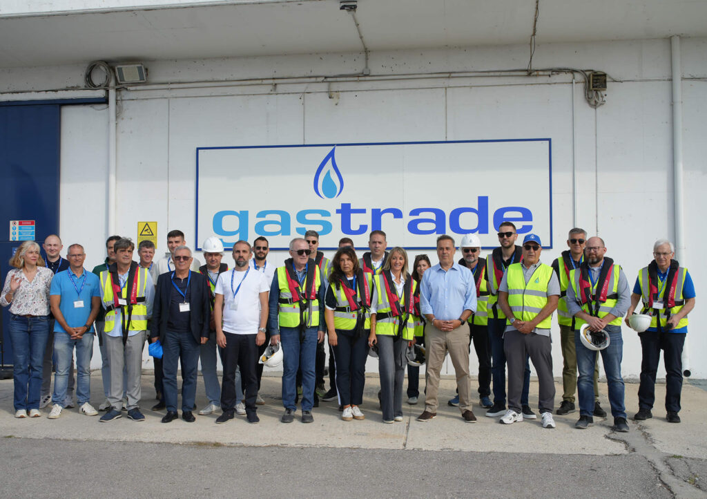 The Natural Gas System Operators participating in the Vertical Corridor Initiative Visit Alexandroupolis LNG Terminal